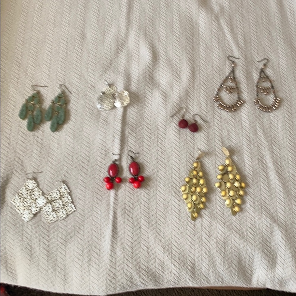 Various earrings